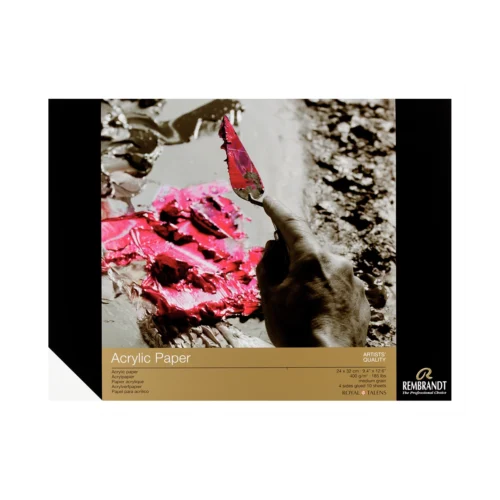 Rembrandt Acrylic Pape | 400 g, 10 sheets