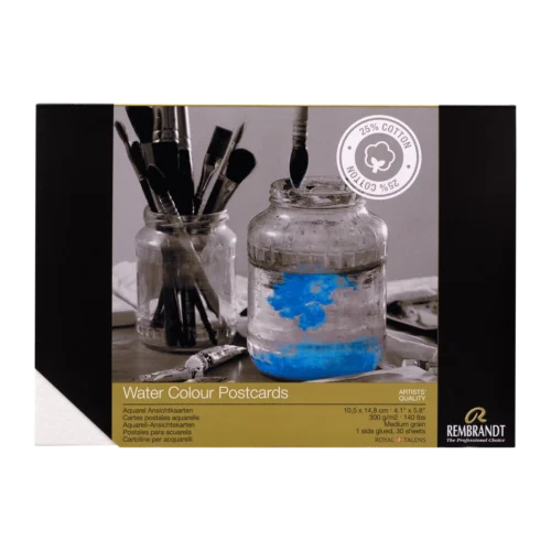 Rembrandt Paper Watercolour Paper | 10,5 x 14,8 cm, 300 g/m², 30 sheets