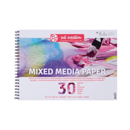 Talens Art Creation Mixed Media Paper | 250 g, 30 sheets