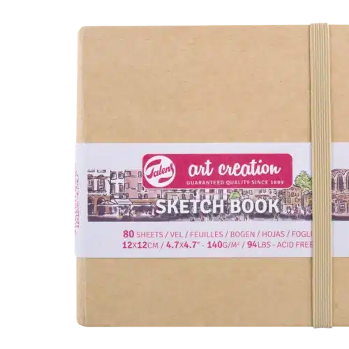 Talens Art Creation Sketchbook Kraft Paper Cover | 140 g, 80 sheets