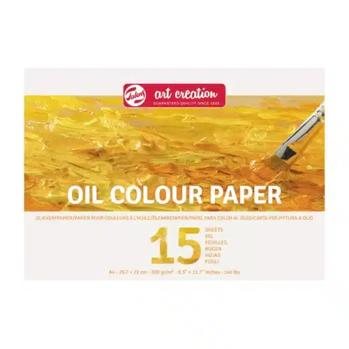 Talens Art Creation Oil Colour Paper A4 | 300 g/m², 15 sheets