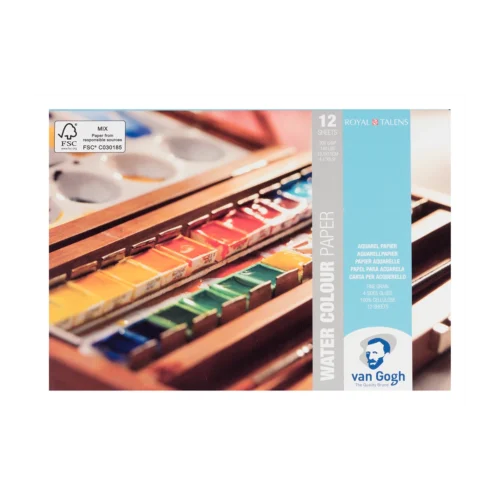 Van Gogh Watercolor Paper Block | 300 g, 12 sheets