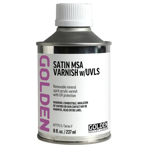 Golden MSA Varnish with UVLS | Satin