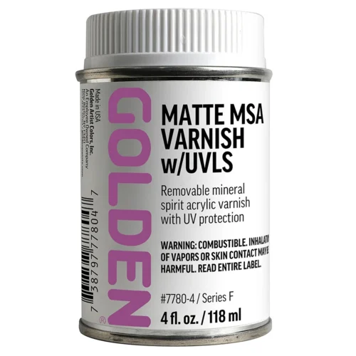 Golden MSA Varnish with UVLS | Matte